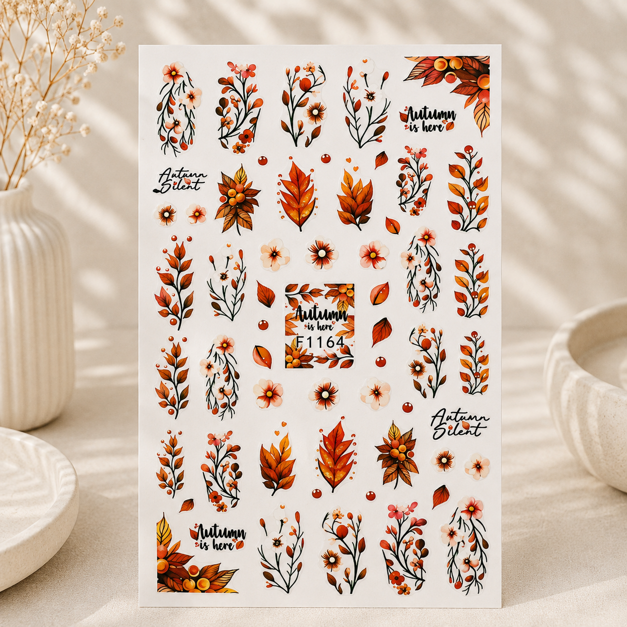 Autumn Leaves – Herbst Nailart Sticker