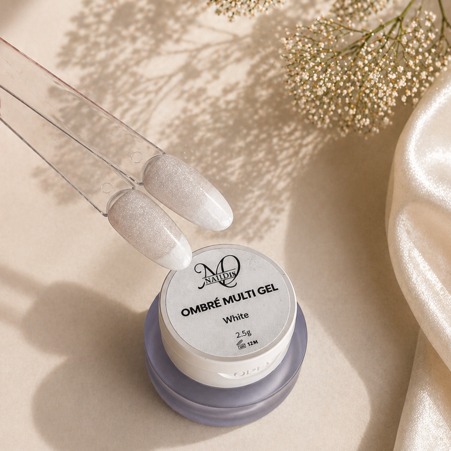 🤍 Ombré Multi Gel Weiß – Airbrush Ombre Effekt (2,5ml)