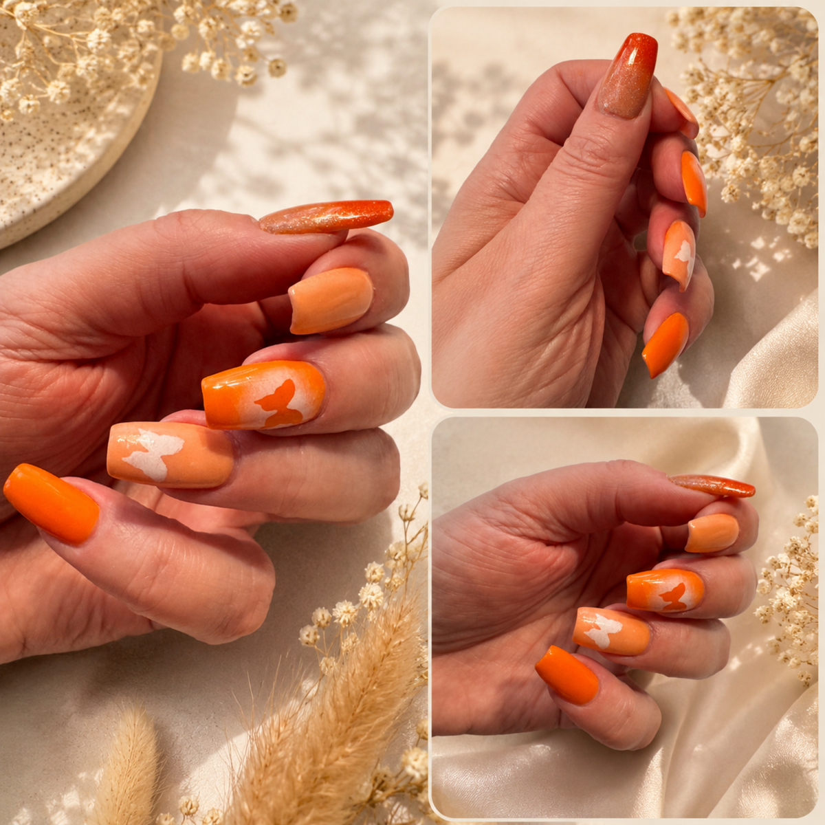 Strong Together Fast Dry Dipping Powder 15g – Orange Dip Nägel | NailDip