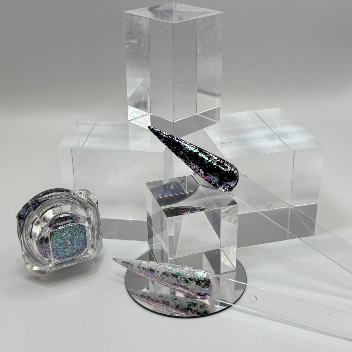 Chameleon Flakes – Grün Ultra schimmernd Designs (0,4 g Jar)