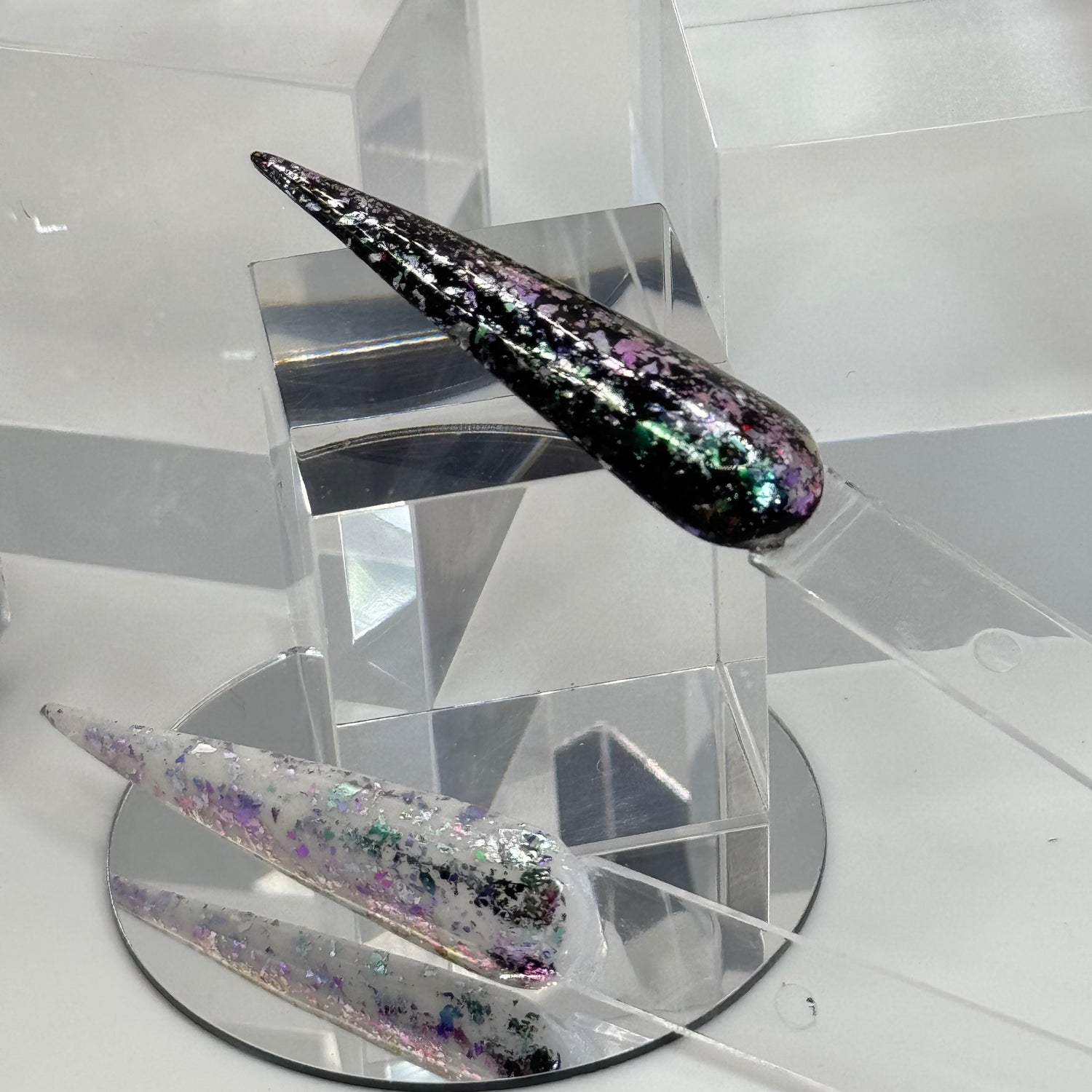 Nail Art Flakes – Blattgold Effekt (0,4g Dose)