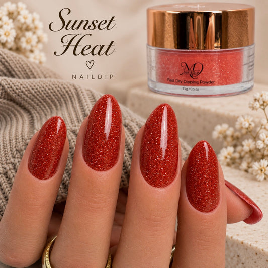 Sunset Heat - Fast Dry - Dipping Powder 15g