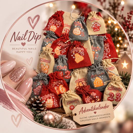 NailDip Adventskalender 2026 – 24 Tage Dipping Nails & Nailart