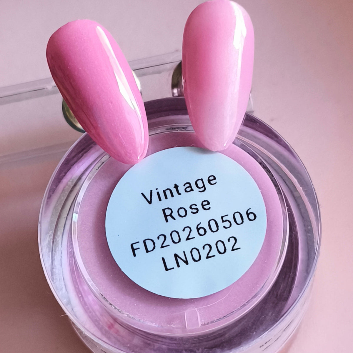 Vintage Rose – Fast Dry Dipping Powder 15g | NailDip
