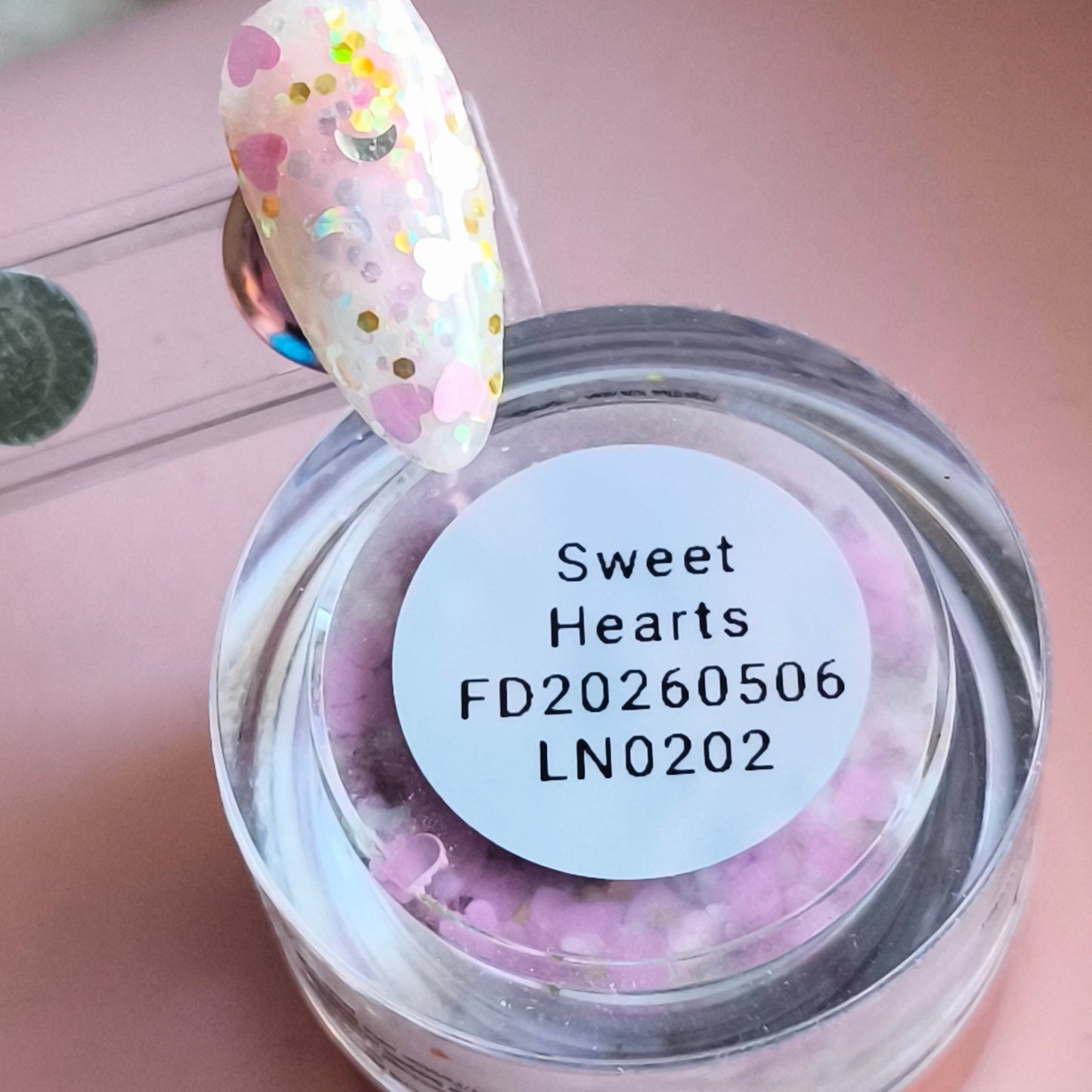 Sweet Hearts – Fast Dry Dipping Powder 15g | NailDip