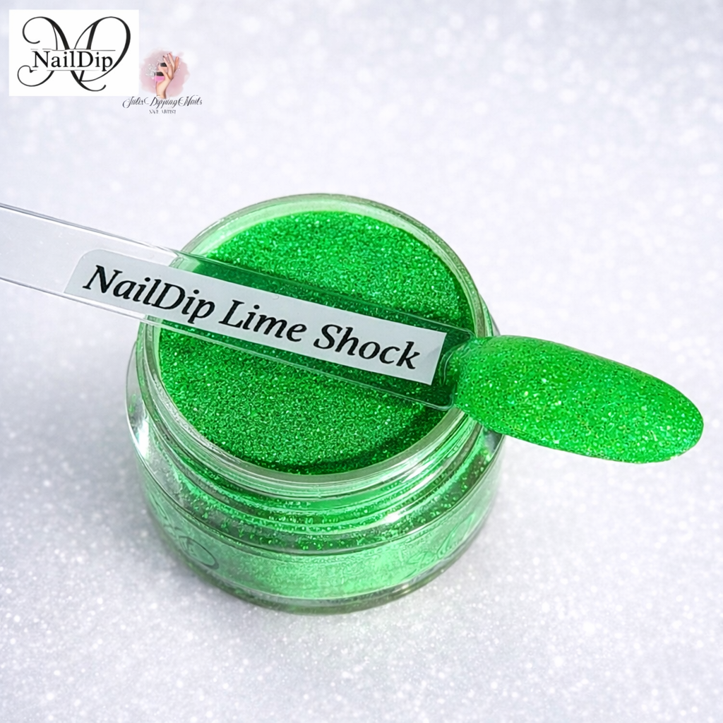 💚 Lime Shock– Fast Dry Dipping Powder 15g