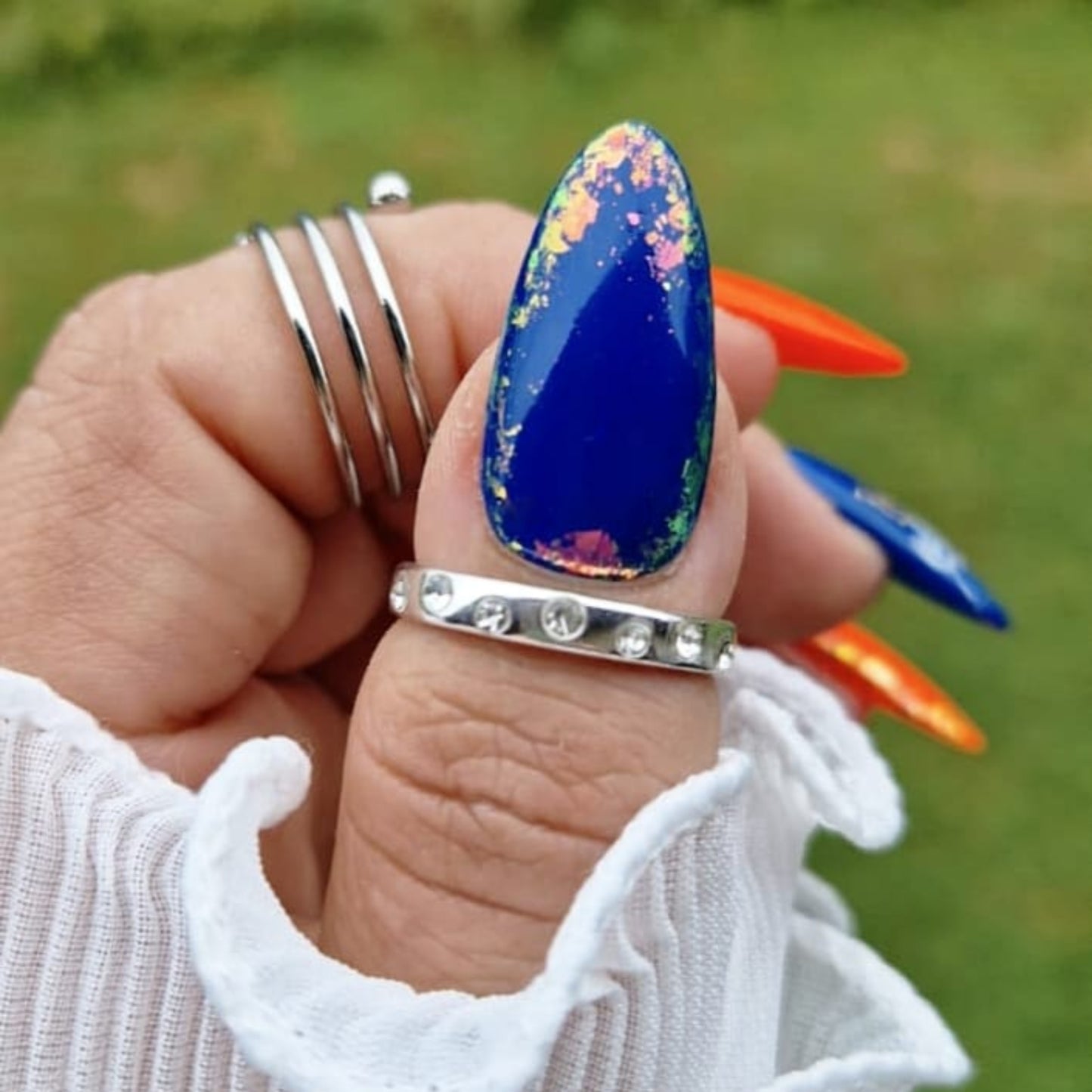 Neon Pigment Blue Lian – NailArt Pigment 2g | NailDip