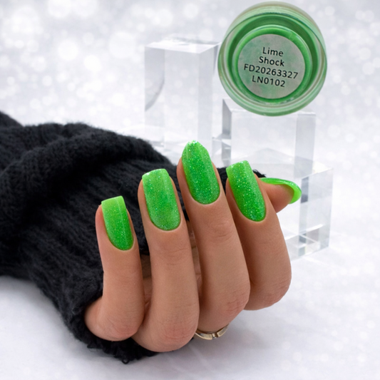 💚 Lime Shock– Fast Dry Dipping Powder 15g