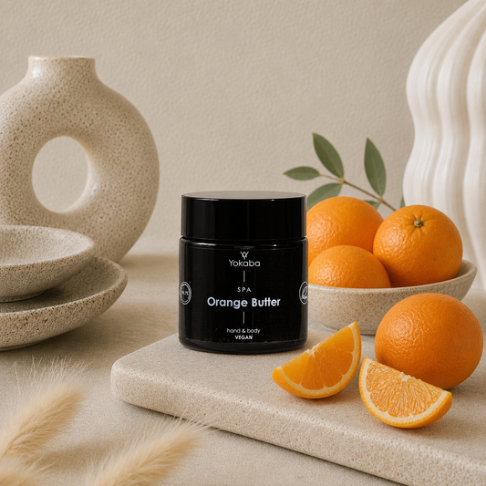 Yokaba SPA Orange Butter – vegane Hand-, Körper- und Fußbutter, 100 ml
