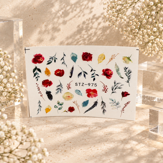 Water Tattoo – bunt (1 Blatt)