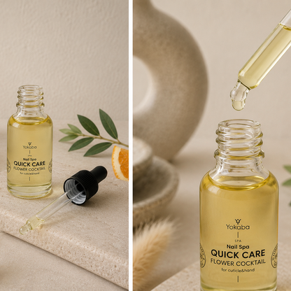 Yokaba NAIL SPA Nagelhautöl Flower Cocktail | Veganes Nagelöl für Nagelhaut & Hände | 30 ml