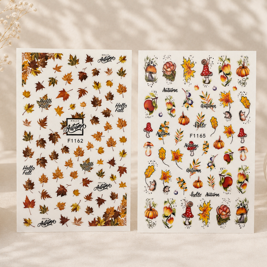 Hello Autumn – Nailart Sticker Set 2er
