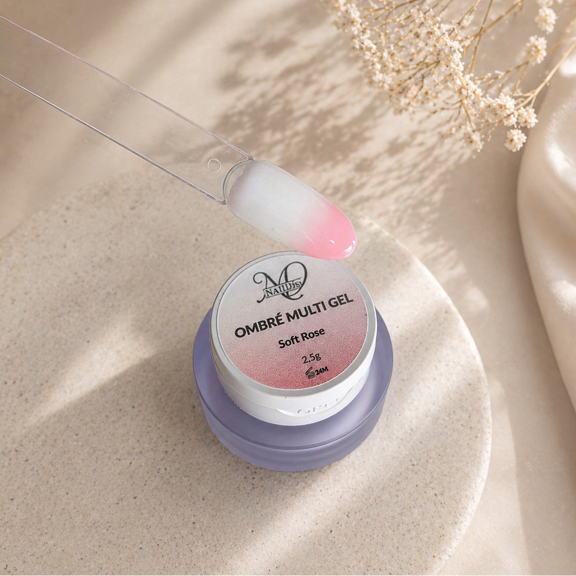 Ombré Multi Gel Soft Rose – Airbrush Ombre Effekt (2,5ml)