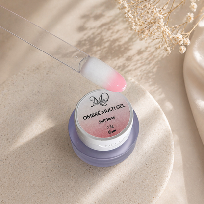 Ombré Multi Gel Soft Rose – Airbrush Ombre Effekt (2,5ml)