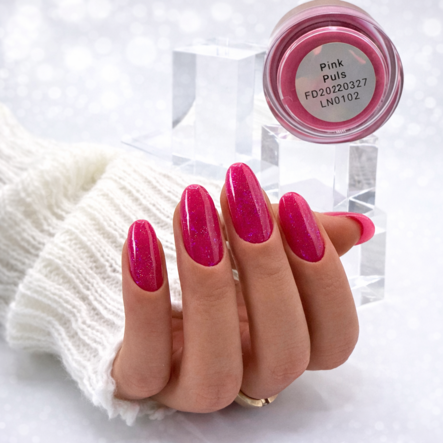 🩷 Pink Puls– Fast Dry Dipping Powder 15g