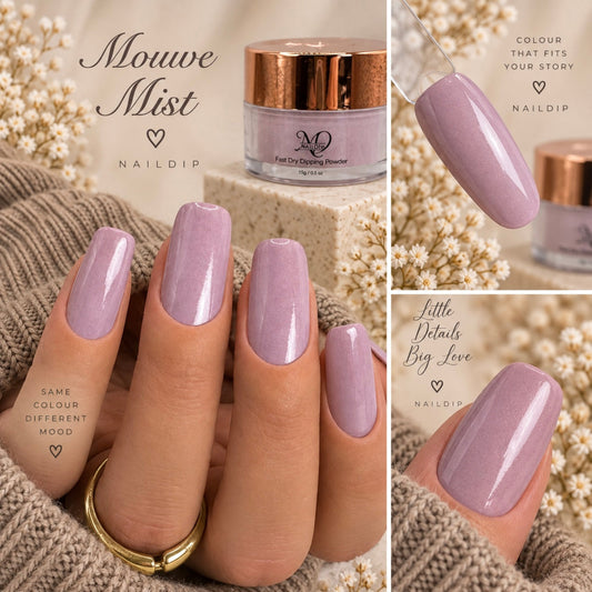 Mouve Mist - Fast Dry - Dipping Powder 15g