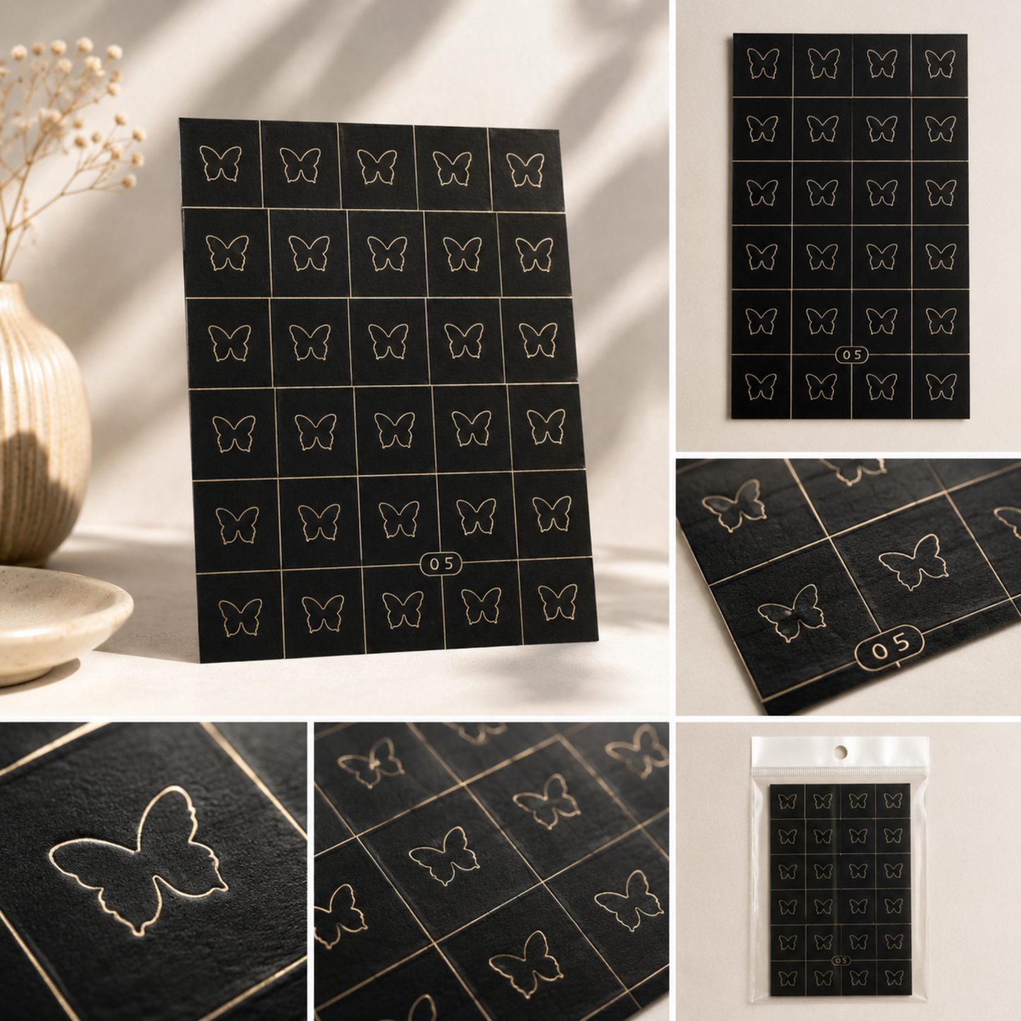 Ombre Design Schablonen