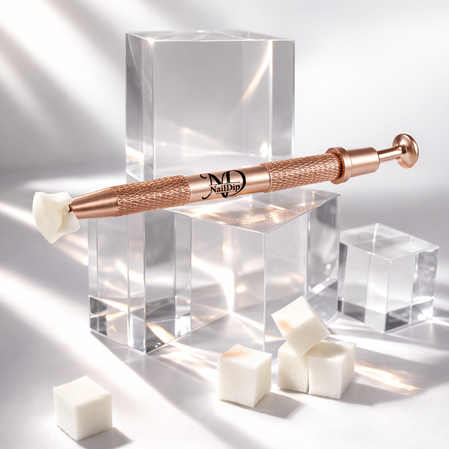 NailDip Ombre Tool – Metall-Applikator inkl. 50 Schwämmchen