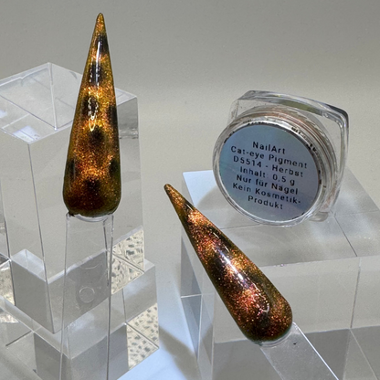 Cat Eye Pigment – Herbst Chamäleon 3D Effekt (0,5g Dose)