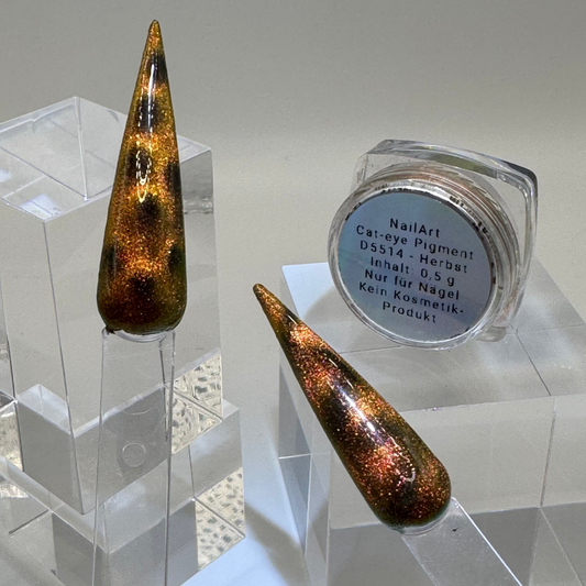 Cat Eye Pigment – Herbst Chamäleon 3D Effekt (0,5g Dose)