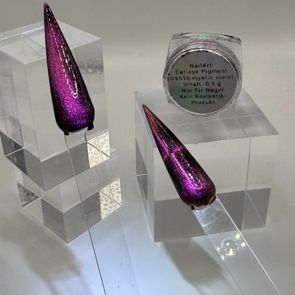 Cat Eye Pigment – Mystic Violet Chamäleon 3D Effekt (0,5g Dose)