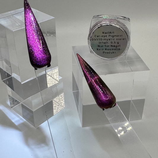 Cat Eye Pigment – Mystic Violet Chamäleon 3D Effekt (0,5g Dose)