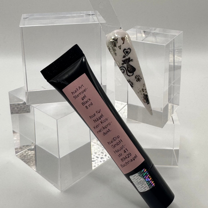 🖤 Stempelgel Schwarz (8 ml)