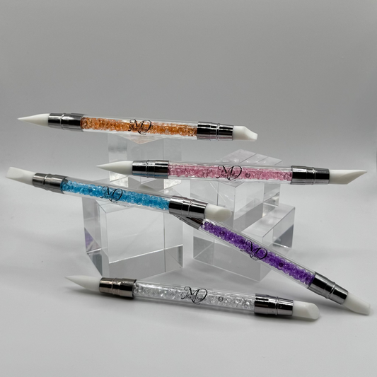 Silikon-Stift 5er-Set – Nailart-Tool für Glitzer, Chrome & Effekte