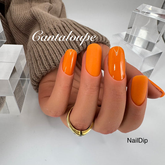 Cantaloupe Dipping Powder 15g – Orange Dip Nägel | NailDip