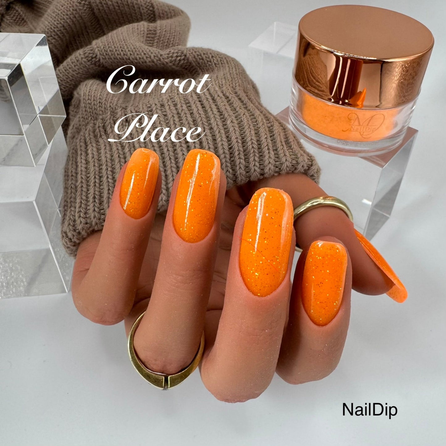 🥕 Carrot Place – Glitzerndes-Dipping Powder 15g