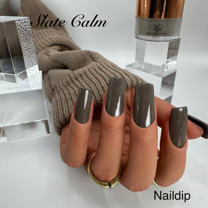 🩶💚Slate Calm - Fast Dry - Dipping Powder 15g