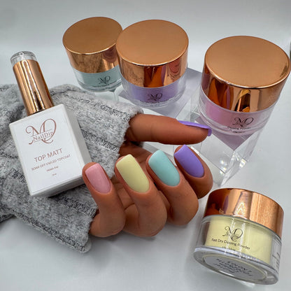 💧Soft Aqua – Fast Dry Dipping Powder 15g