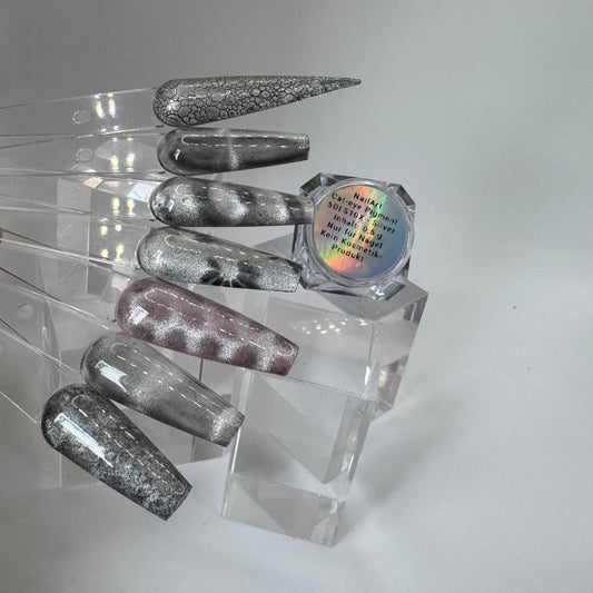 Cat Eye Pigment – Silver (0,5g Dose)