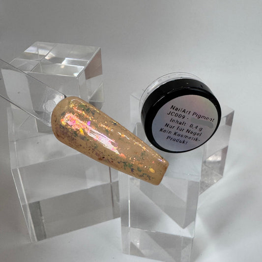 Chameleon Flakes – Pinkgold | Ultra schimmernd für magische Designs (0,4 g Jar)