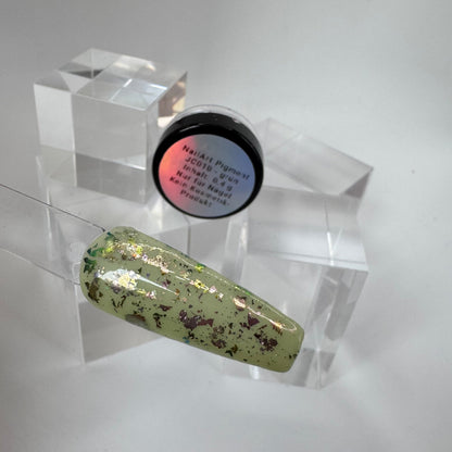 Chameleon Flakes – Grün  Ultra schimmernd Designs (0,4 g Jar)