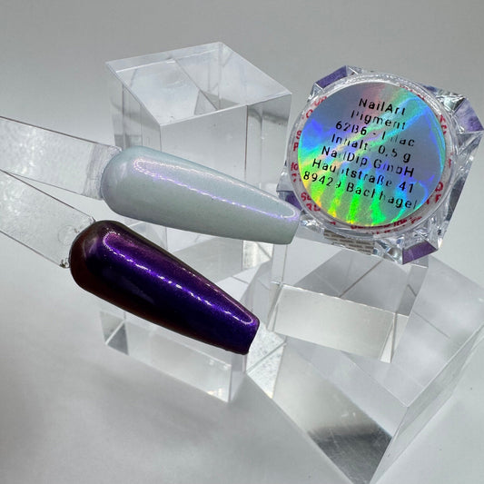 Chameleon Pigment – Lilac  | Ultra schimmernd für magische Designs (0,5 g Jar)