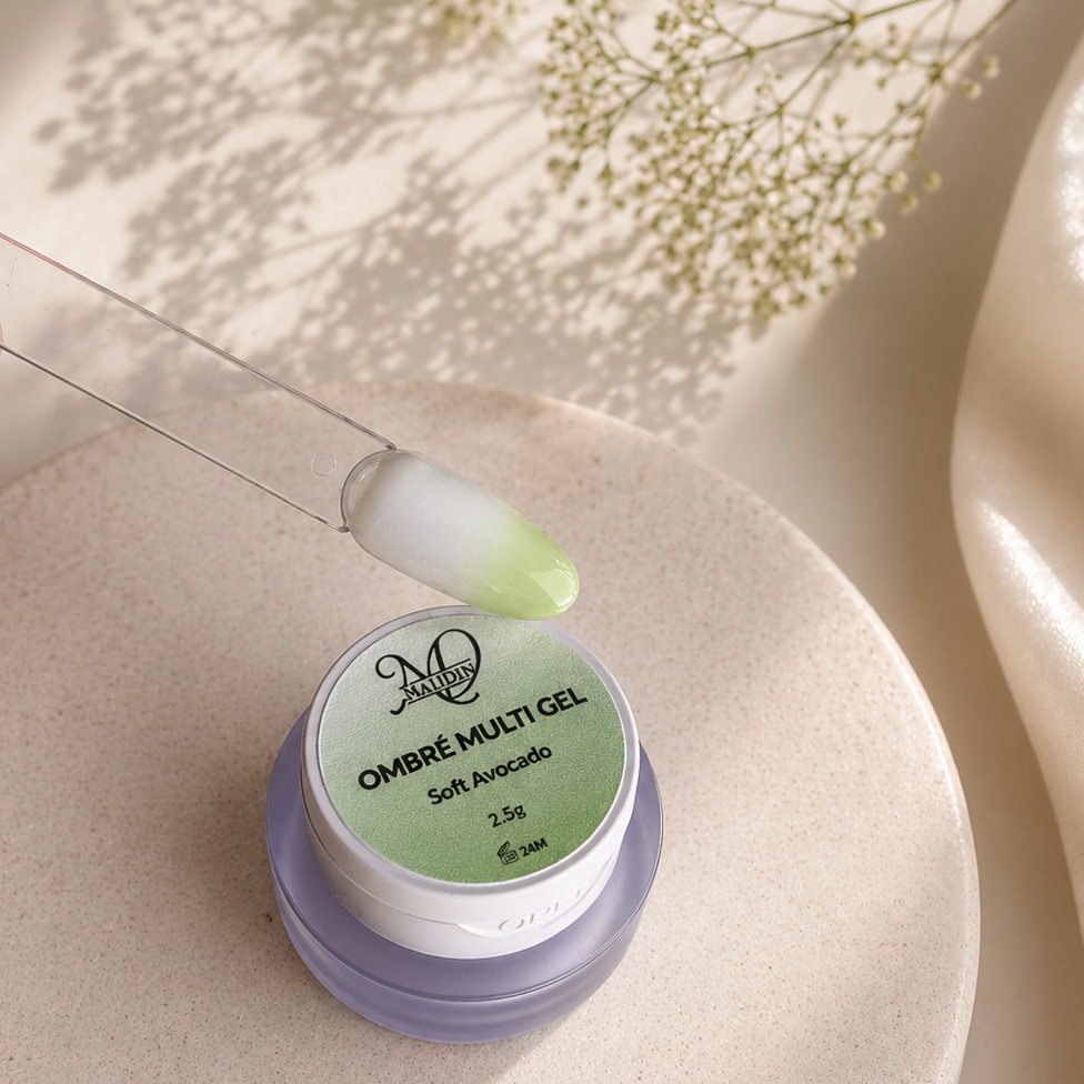 Ombré Multi Gel Soft Avocado – Airbrush Ombre Effekt (2,5ml)