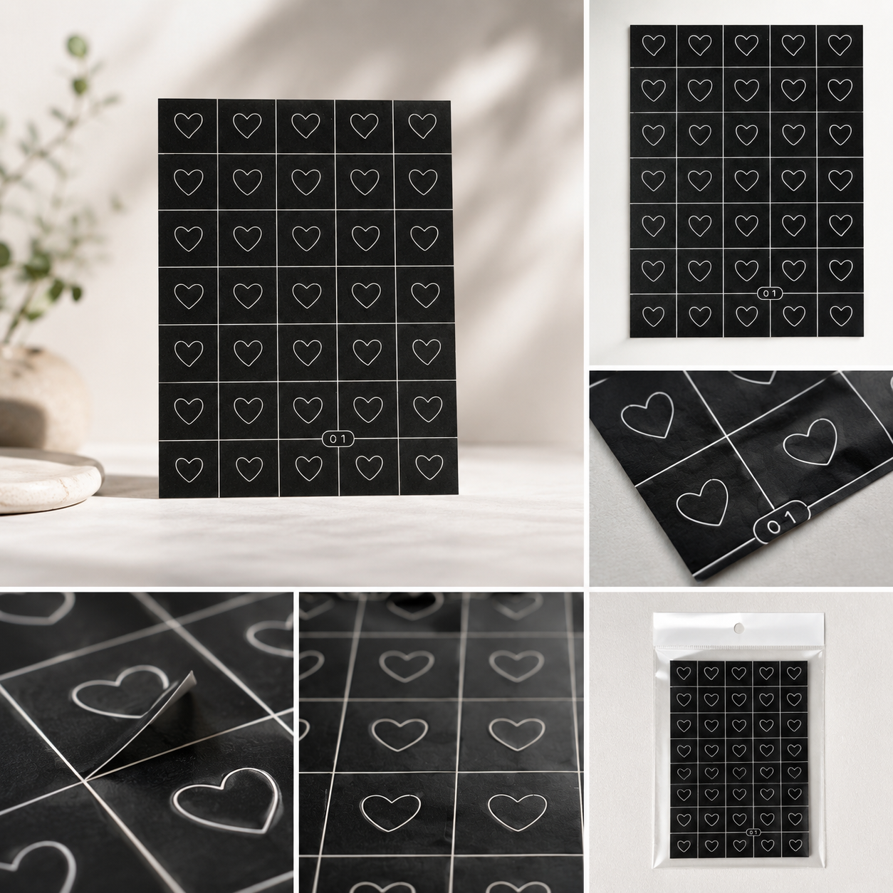 Ombre Design Schablonen