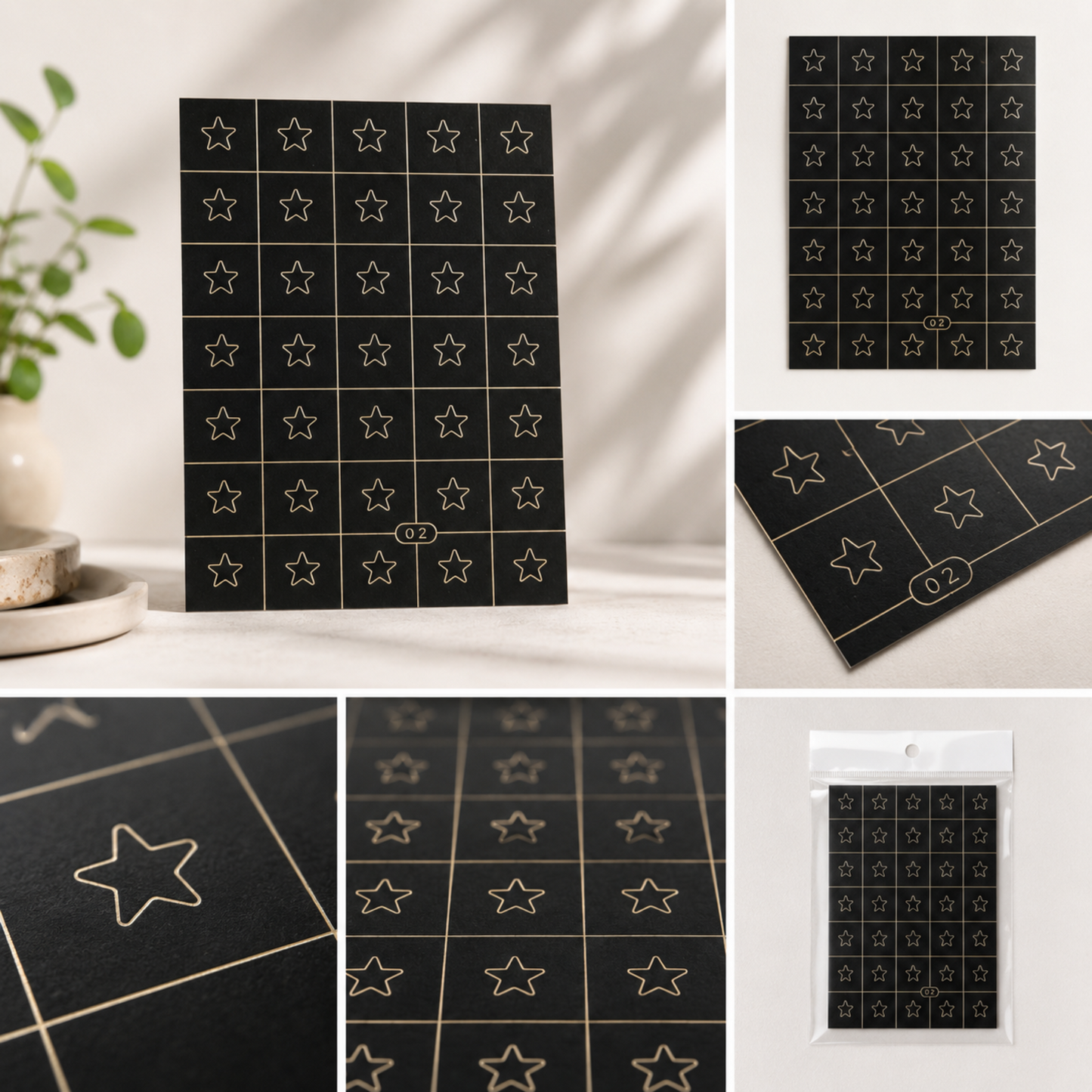 Ombre Design Schablonen