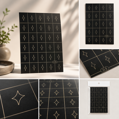 Ombre Design Schablonen