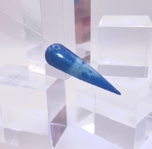 ✨🌤️ Sky Sparkle (blau → hell/weißlich klar mit Glitzer)