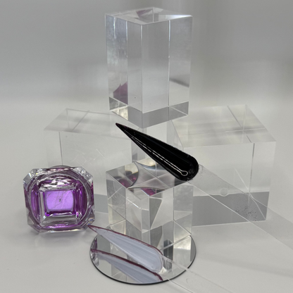 Mirror Lila Chrome Powder – Spiegeleffekt für Nägel | NailDip (1g)