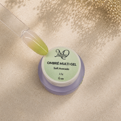 Ombré Multi Gel Soft Avocado – Airbrush Ombre Effekt (2,5ml)
