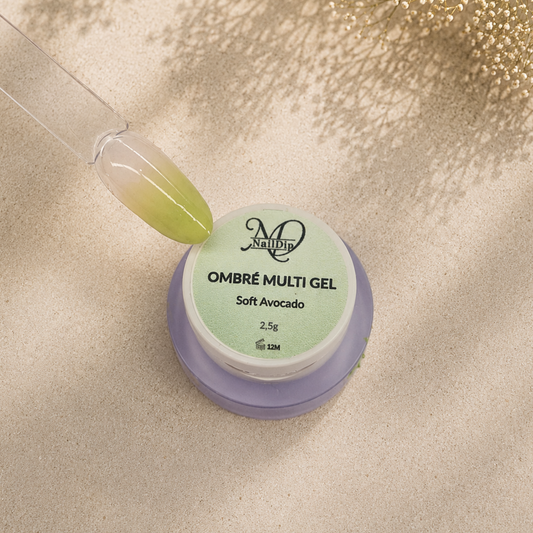 Ombré Multi Gel Soft Avocado – Airbrush Ombre Effekt (2,5ml)