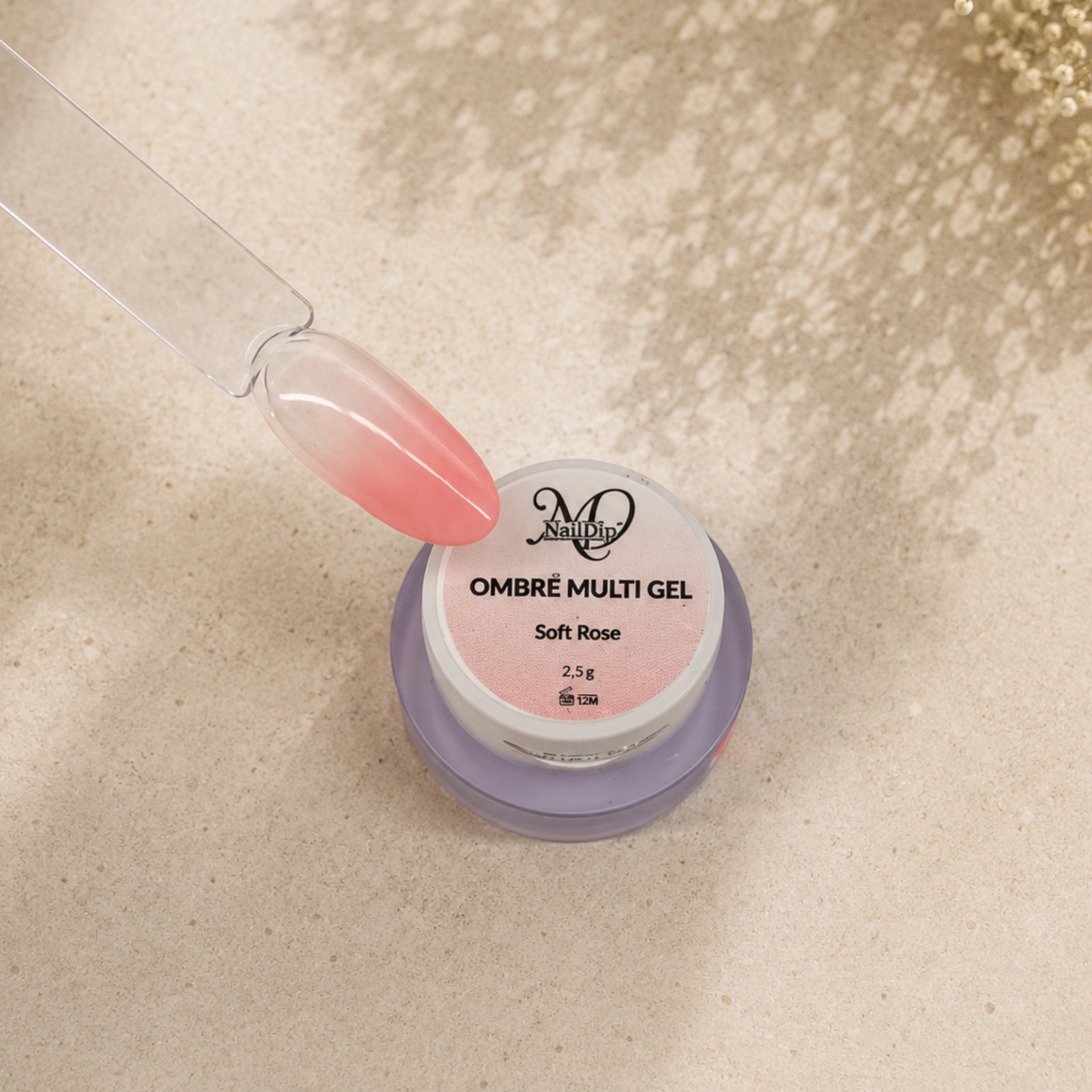Ombré Multi Gel Soft Rose – Airbrush Ombre Effekt (2,5ml)