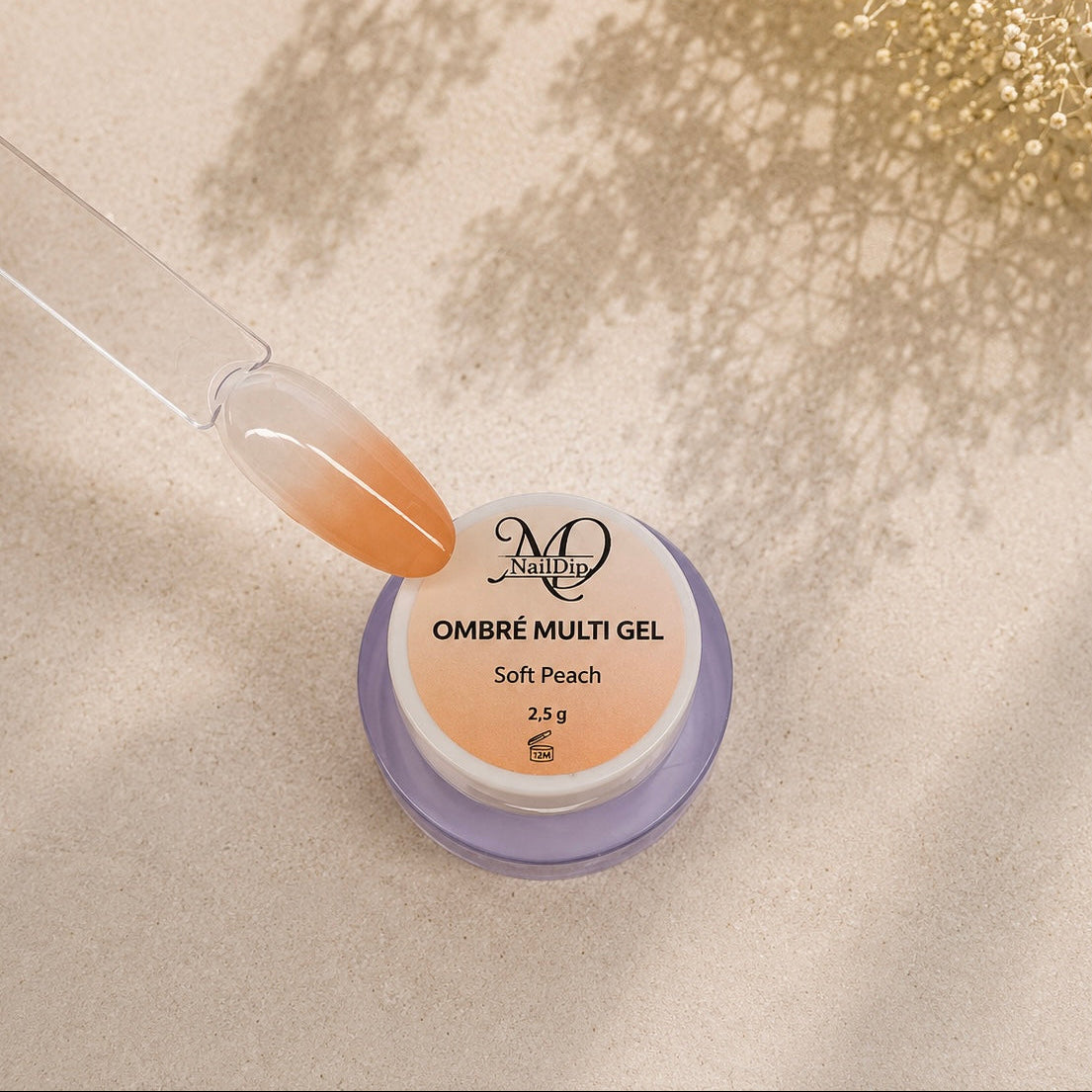 Ombré Multi Gel Soft Peach – Airbrush Ombre Effekt (2,5ml)