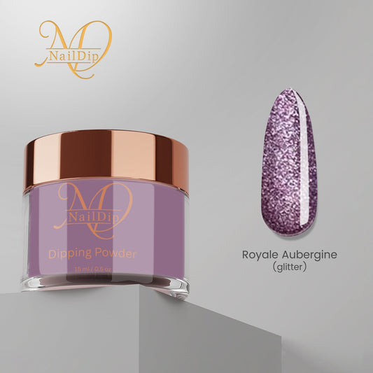 💜 Royale Aubergine Fast Dry – Dipping Powder 15g