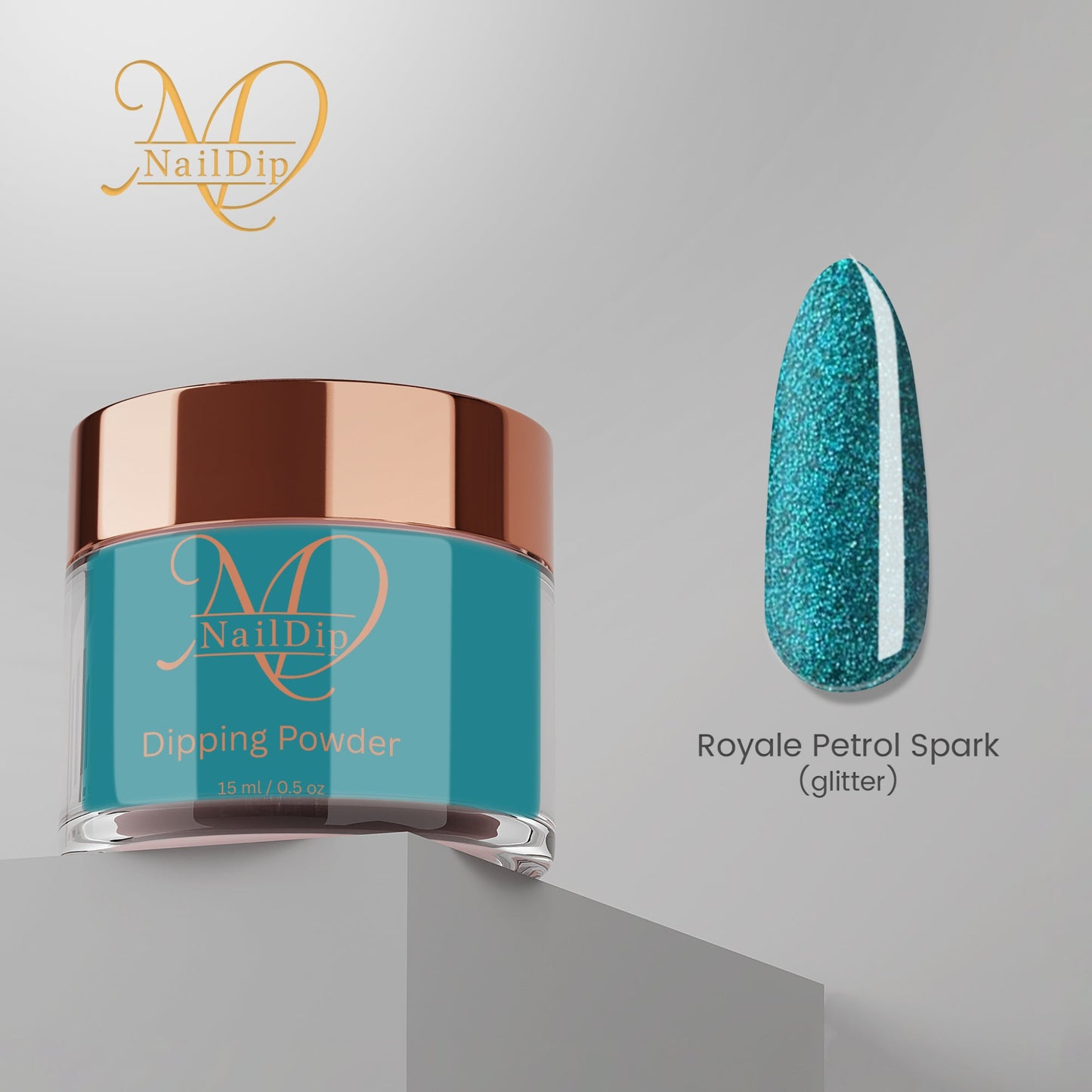 💙 Royale Petrol Spark Fast Dry - Dipping Powder 15g