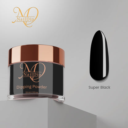 🖤 Super Black – Dipping Powder 15g