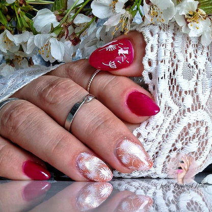 Dusty Plum Dipping Powder 15g – Rote/Violet  Dip Nägel | NailDip